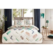 TeknoKapsül Rance Standart Pamuk Nevresim Takımı, Yeşil, Çift Kişilik