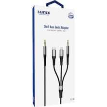 TeknoKapsül 3in1 Aux Adaptör Ac-08