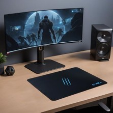 TeknoKapsül Soft 40X30CM Mikrofiber Yüzey - Kaydırmaz Kauçuk Zemin - 3mm Kalınlık - 360 Derece Dikiş - Kolay Temizlenebilir M Mousepad