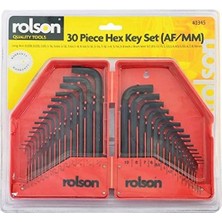TeknoKapsül 40345 30 Pc Mm/ımp Hex Key Set