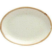 TeknoKapsül 04ALM001396 Seasons Kayık Tabak, Porselen