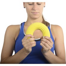 Maxi Flexbar El ve Bilek Güçlendirme Barı Sarı Renk Hafif Kullanım İçin 30 cm Uzunlukta