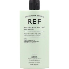 TeknoKapsül Reference Of Sweden Ref Stockholm-Ref Weıghtless Volume Shampoo 285 ml Tüm Saç Tipleri Için Hacimlendirici Şampuan