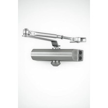 TeknoKapsül Kapı Hidroliği, Iki Kademeli Hız Ayarı, Tersine Çevrilebilir, Sol ve Sağ Kullanım, Ayarlanabilir Kollar, Ahşap ve Metal Kapılar, 180° Açılabilir, 60-80 kg Kapasite, 1100X2100 mm Uyumlu (No:4)