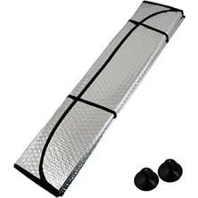 Esranın Dünyası Katlanabilir Güneşlik - Dış Alüminyum Metalize, 150*70 cm