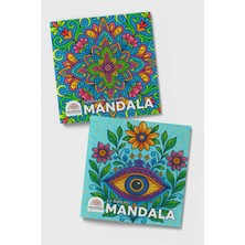 Art Terapi Mandala Yayınları Yetişkinler Için Mandala Boyama Set 2'li