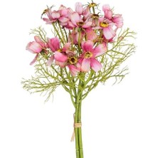 TeknoKapsül Yapay Çiçek Papatya Vişne Çürüğü 35 Cm.