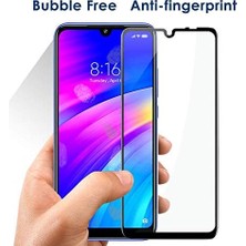 TeknoKapsül 7 Tam Kaplayan Temperli Cam Ekran Koruyucu Siyah