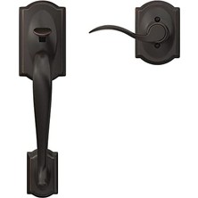 TeknoKapsül (Aged Bronze) - FE285-CAM-ACC-RH Camelot Lower Handleset For Electronic Keypad With Acce