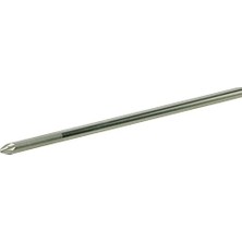 TeknoKapsül -  Pozidriv Pz1 Tornavida (250 mm Bıçak Uzunluğu, Krom Vanadyum Ergonomik Softgrip Sap) 0-65-319, Gümüş