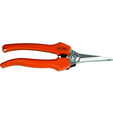 TeknoKapsül 1261 Inox Çiçek Meyve Makası, Ince Ağız, 180 mm Komple Uzunluk