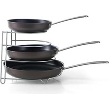 TeknoKapsül Canyon-4 Katlı Tava Rafı Polytherm Kaplama Gri