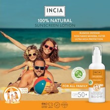 TeknoKapsül %100 Doğal ve Organik Tamanu Yağlı Güneş Losyonu Mineral Filtreli Tüm Aile Için 50 Spf 100 ml