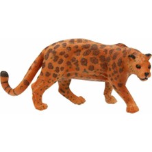 TeknoKapsül Crazoo Figür Vahşi Leopar 12 cm