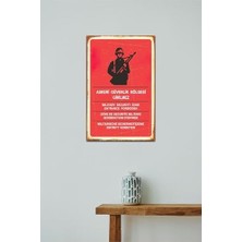 TeknoKapsül Ahşap Mdf Duvar Posteridayanılmaz Bir Kötülük Gelirse Eğer Başına Hz.ali Mdf Tablo DRTR0004