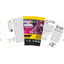 TeknoKapsül Verse Godzilla x Kong: Yeni Imparatorluk, 4,5 Inç Içi Boş Toprak Kristal Aksiyon Figürü Oyuncak, 2 Inç Mini Sürpriz Figür, Ikonik Film Karakterleri, 4 Yaş ve Üzeri Için Uygun