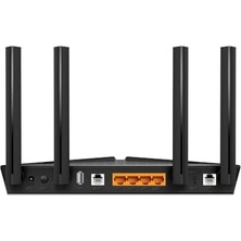 TeknoKapsül VX1800V, AX1800 Mbps Çift Bantlı Fiber Destekli Wi-Fi 6 Vdsl/adsl Modem Router, 4 Gigabit Lan Portları + 1 USB 2.0 Port, Mu-Mımo, Super Vdsl, Uygulaması ile Kolay Kurulum