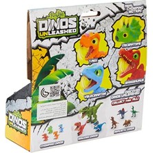 TeknoKapsül Dinos Unleashed Figür Snappıng 4 Adet