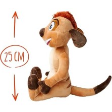 TeknoKapsül 6315870072NPB, Lion Timon Peluş Figürü, Özel ve Detaylı Tasarım, Dayanıklı Kumaş, 25 cm