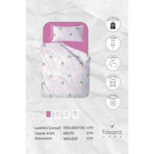 TeknoKapsül BALERIN%100 Pamuk Tek Kişilik Nevresim Takımı - Gri