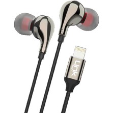 TeknoKapsül E82 Lightning Kulak Içi Kablolu Kulaklık Siyah