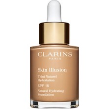 TeknoKapsül Clarins Skin Illusion Natural Serum Foundation 110 Honey