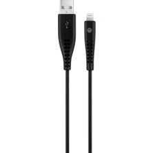 TeknoKapsül By Usb-A - Lightning 2A Şarj Kablosu 300CM-SIYAH - 3DK37S