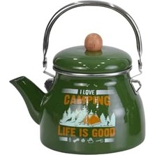 TeknoKapsül Pr Camping Demlik Kettle Büyük 2.1 Lt