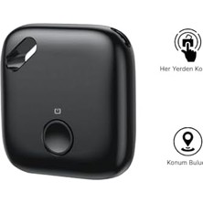 TeknoKapsül Smart Tag Siyah (Uyumlu)