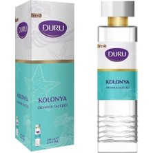 TeknoKapsül Okyanus Tazeliği Kolonya Cam Şişe 200 ml