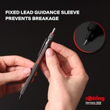 TeknoKapsül 500 Mekanik Kurşun Kalem, 0,7 Mm, Siyah