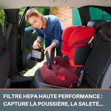 TeknoKapsül The WA6077 Hepa Filtre Cubevac WX030 Compact Elektrikli Süpürge, Beyaz