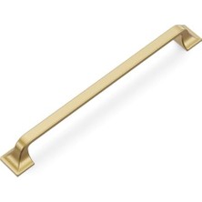 TeknoKapsül Mutfak Dolabı Kulpları, Mutfak Dolabı Çekmeceleri Için Çekmece Çekmeceleri, Şifonyerler, Banyo Donanımı, 8-13/16 Inç Delik Merkezi (224MM), Şampanya Bronz, Forge Koleksiyonu