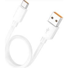 TeknoKapsül USB Ios Kablo 30 cm Şarj ve Data Kablosu 18W 3.1 Amper Hızlı Şarj Kablosu Carplay Qc3.0 (Type C Android)