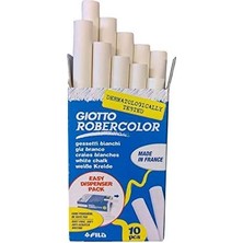 TeknoKapsül Robercolor Tebeşir Beyaz 10'lu