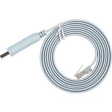 TeknoKapsül USB Konsol Kablosu USB To RJ45 Çevirici Kablo 1.5 Metre