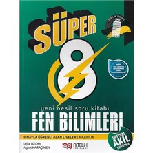 TeknoKapsül Nitelik Yayınları Süper 8. Sınıf Fen Bilimleri Yeni Nesil Soru Kitabı