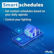 TeknoKapsül Plus 2pm, Wi-Fi ve Bluetooth 2 Kanallı Akıllı Röle Şalteri, Güç Ölçümü, Ev Otomasyonu, Panjur Uzaktan Kumanda, Alexa Ve, Ios Uygulaması (2'li Paket)