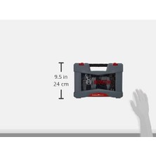 TeknoKapsül Professional 91 Parça Uç ve Matkap Ucu Birinci Sınıf X- Seti (Beton Matkap Ucu, Fayans Matkabı, Evrensel Tutucu, Derinlik Durdurucu, Ingiliz Anahtarı, Sağlam Çanta Içinde, Aksesuar Matkap)