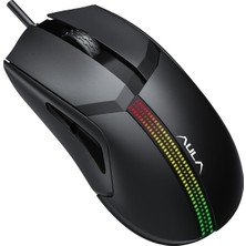TeknoKapsül Aula F813PRO 12400DPI Rgb Optik Gaming Oyuncu Mouse