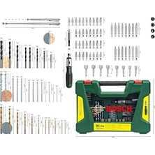 TeknoKapsül And 91 Adet V- Titanyum Matkap ve Uç Seti (Ahşap, Taş ve Metal Için, Cırcırlı Tornavida ve Manyetik Çubuk Dahil, Delme ve Vidalama Aletleri Için Aksesuarlar)