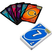 TeknoKapsül Mattel Games Uno Flip Mattel Uno Flip, Klasik Uno'nun Yeni Versiyonu, Mattel Games GLH50 GLH50