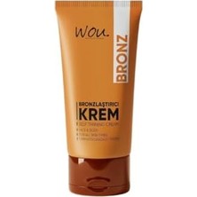 TeknoKapsül Wou Bronzlaştırıcı Krem 50ML (Güneşsiz)