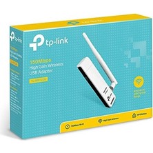TeknoKapsül TL-WN722N, N150 Mbps Yüksek Kazanımlı Kablosuz USB Adaptör, 4dbi Ayrılabilir Anten