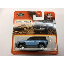 TeknoKapsül Matchbox Metal 2022 69/100 2020 Land Rover 90 Mavi (Kısa Kart) HFR57