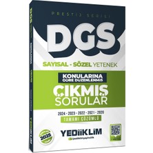 TeknoKapsül 2026 Dgs Prestij Serisi Sayısal Sözel Yetenek Konularına Göre Düzenlenmiş Tamamı Çözümlü Çıkmış Sorular
