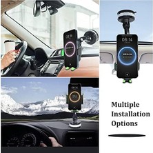 TeknoKapsül Araç Telefonu Tutacağı, Vantuz, Telefon Standı, Güçlü Telefon Tutacağı, Araç Montajı, Kamyon Için Evrensel Araç Telefonu Tutacağı, Gösterge Panosuna Monte Edilebilir, 14 13 12 Pro Max