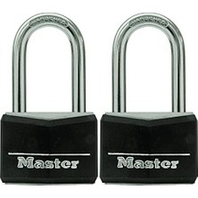 TeknoKapsül 141TLF Kaplamalı Alüminyum Asma Kilit Anahtarlı, 2'li Paket Anahtarlı