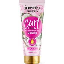 TeknoKapsül Inecto Curl Club Bukle Belirginleştirici Şampuan, 250ML