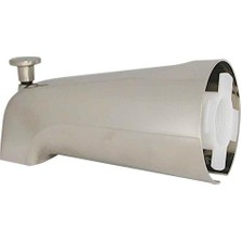 TeknoKapsül Tub Spout With Diverter,, Brushed Nickel -89249